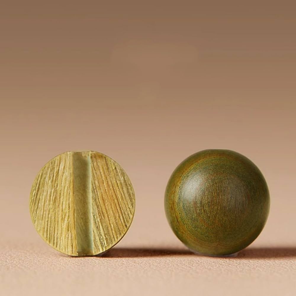 Amazon.com : 天然绿檀手串男款念珠盘玩檀木手串盘珠静心佛珠